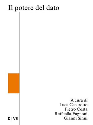 cover image of Il potere del dato